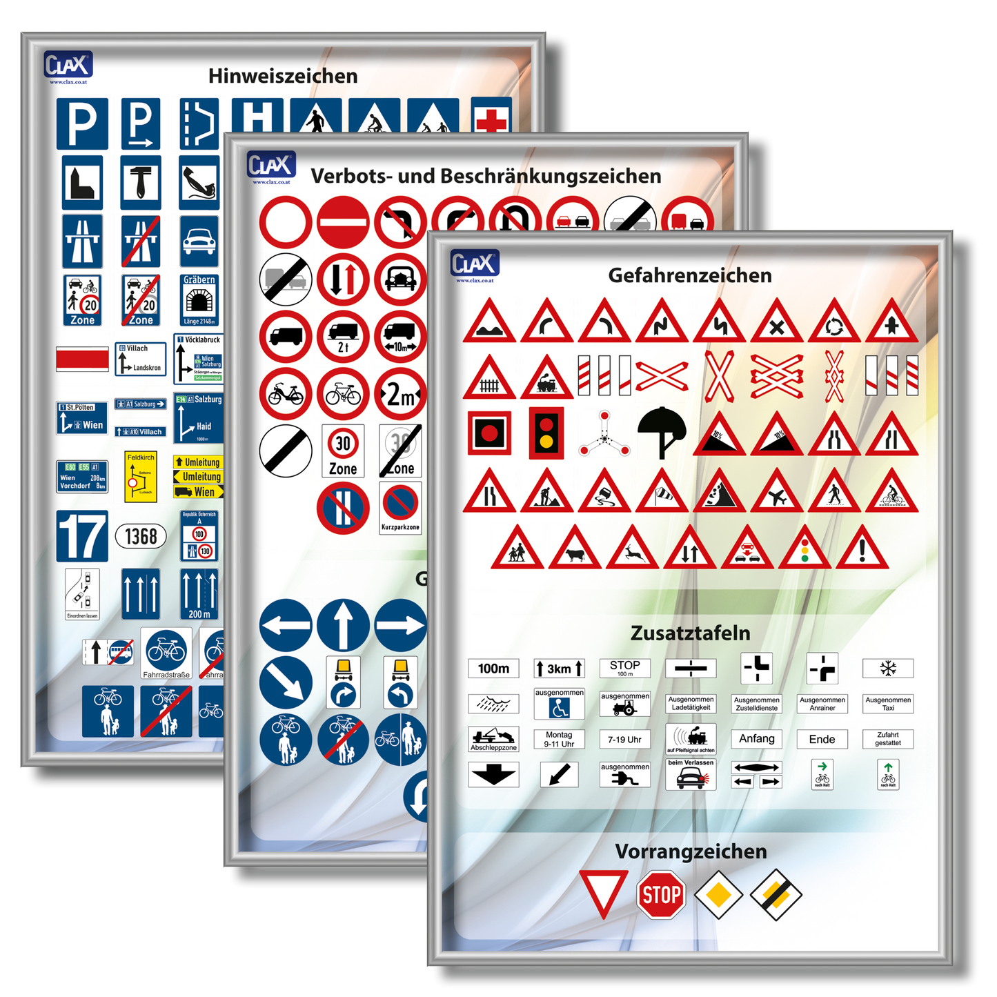 Verkehrszeichentafeln